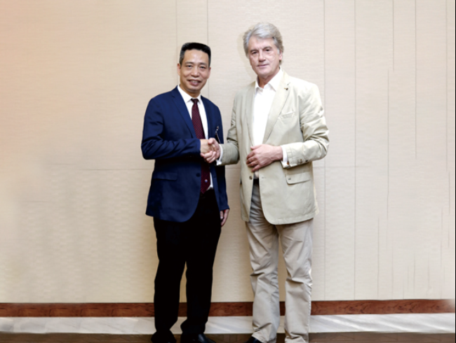 郭博士与乌克兰总统